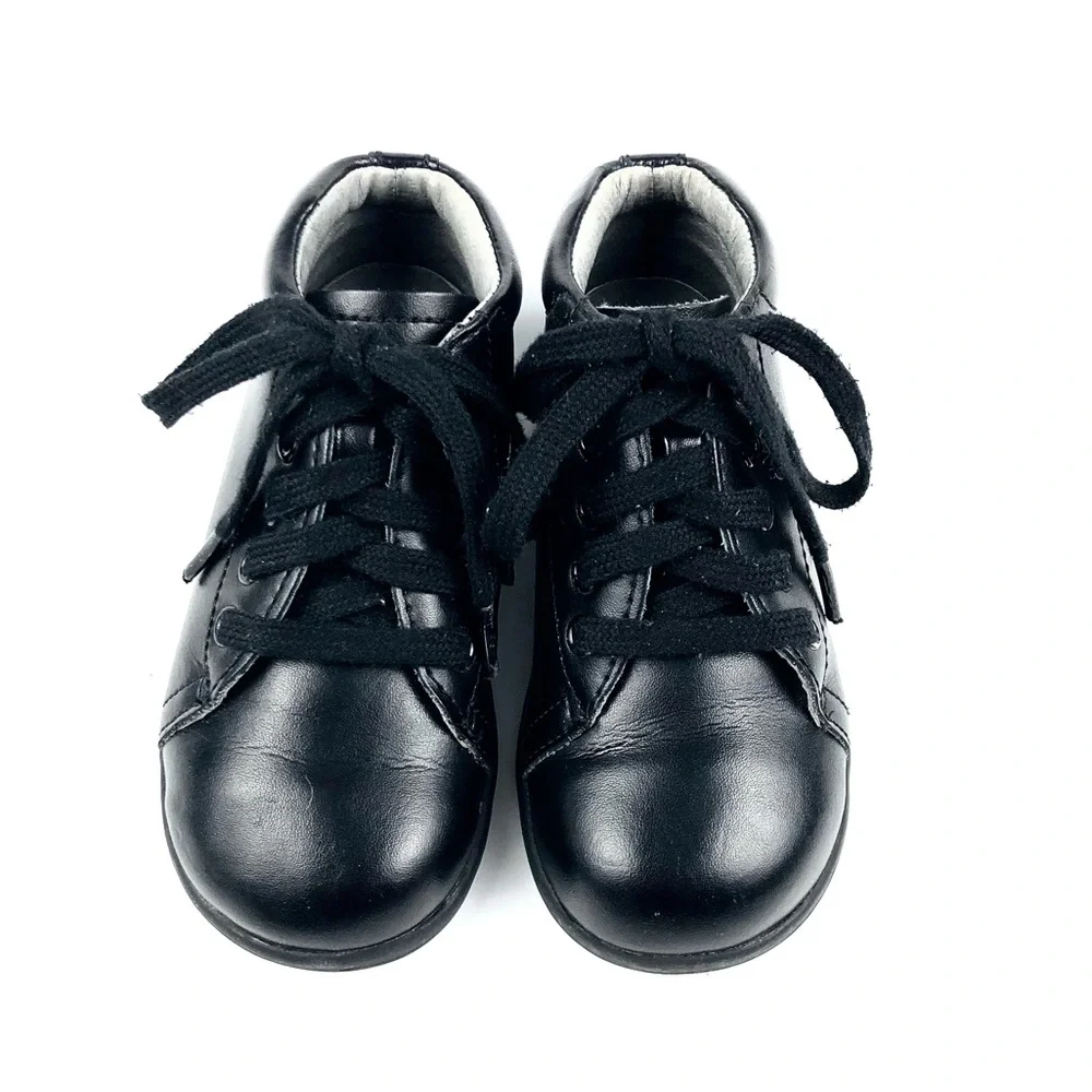 Stride Rite Srt Elliot Black Leather Oxford 6.5